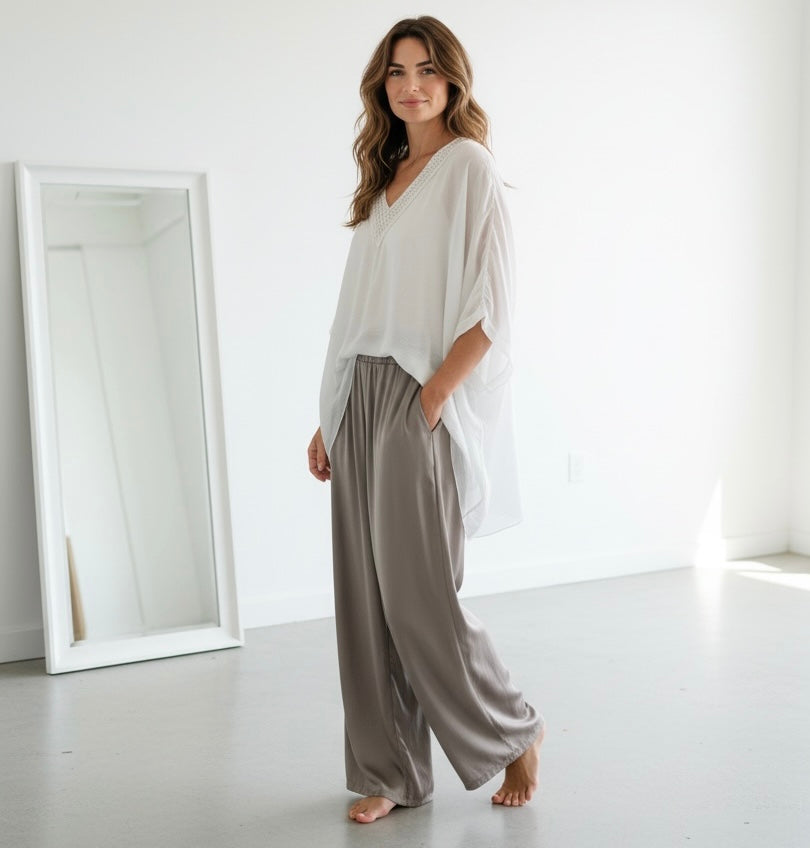 Blusa "Lorena" blanco