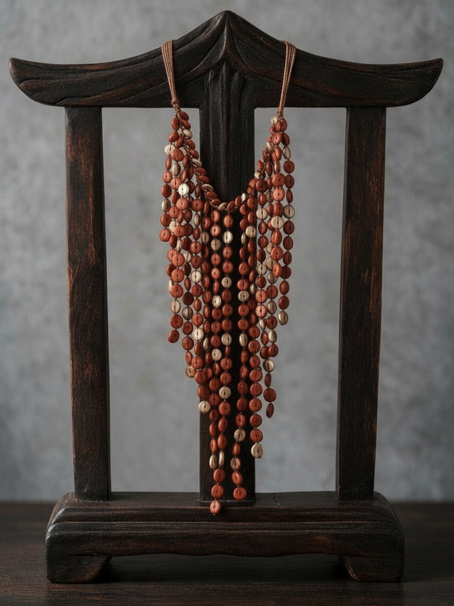 Collar "Babero" teja
