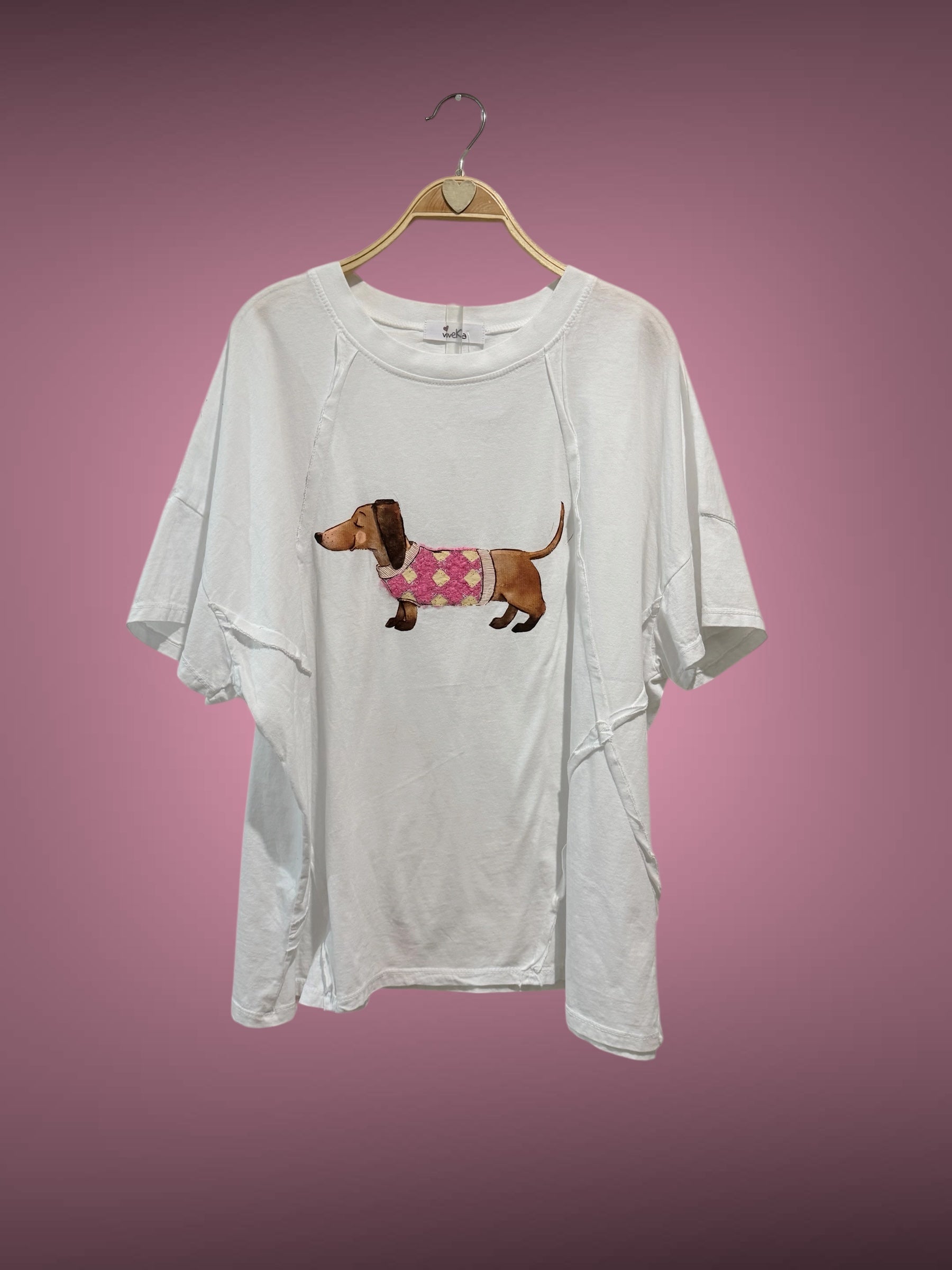 Camiseta "Linda" over