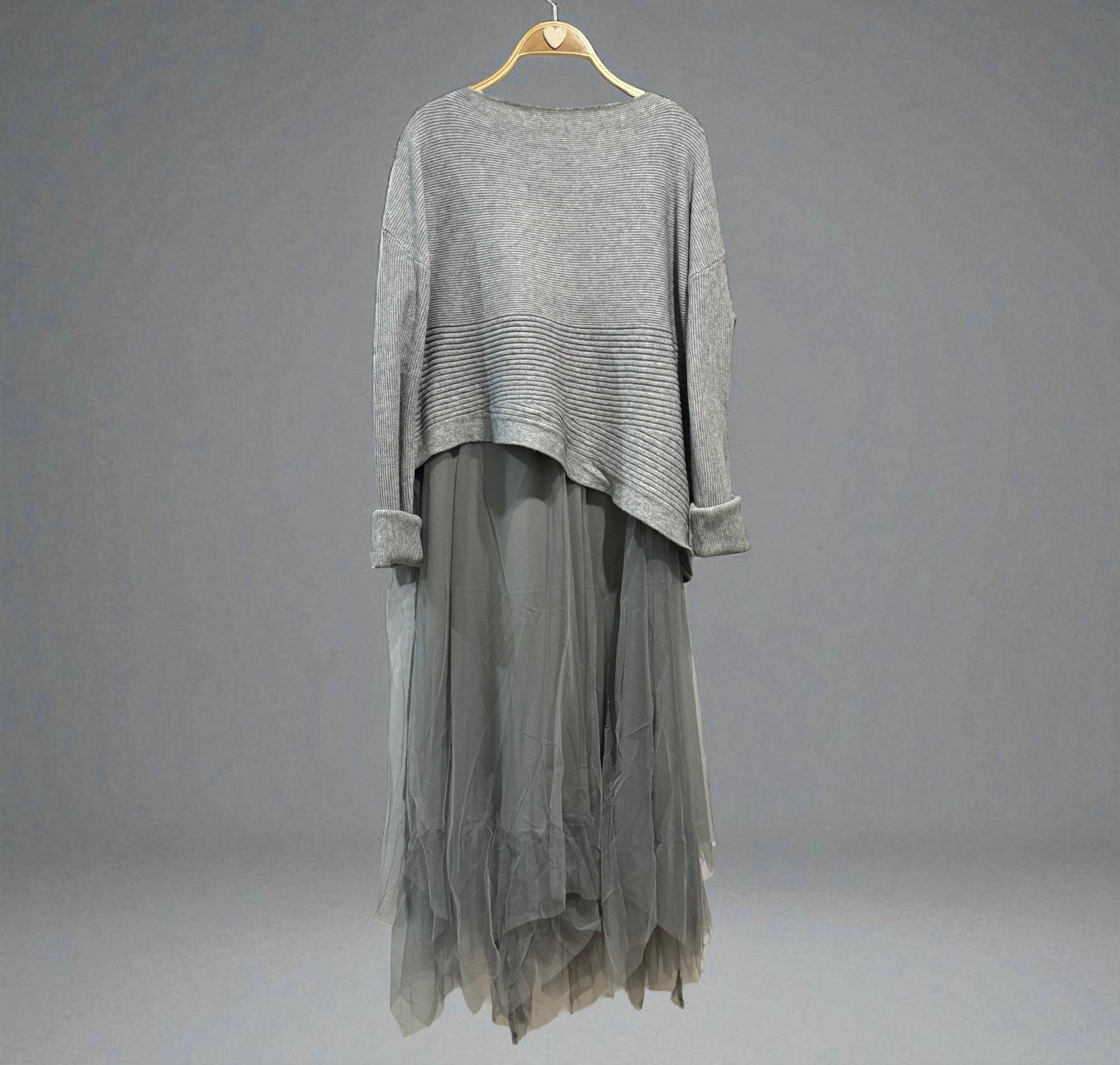 Vestido con Jersey "Pupa"