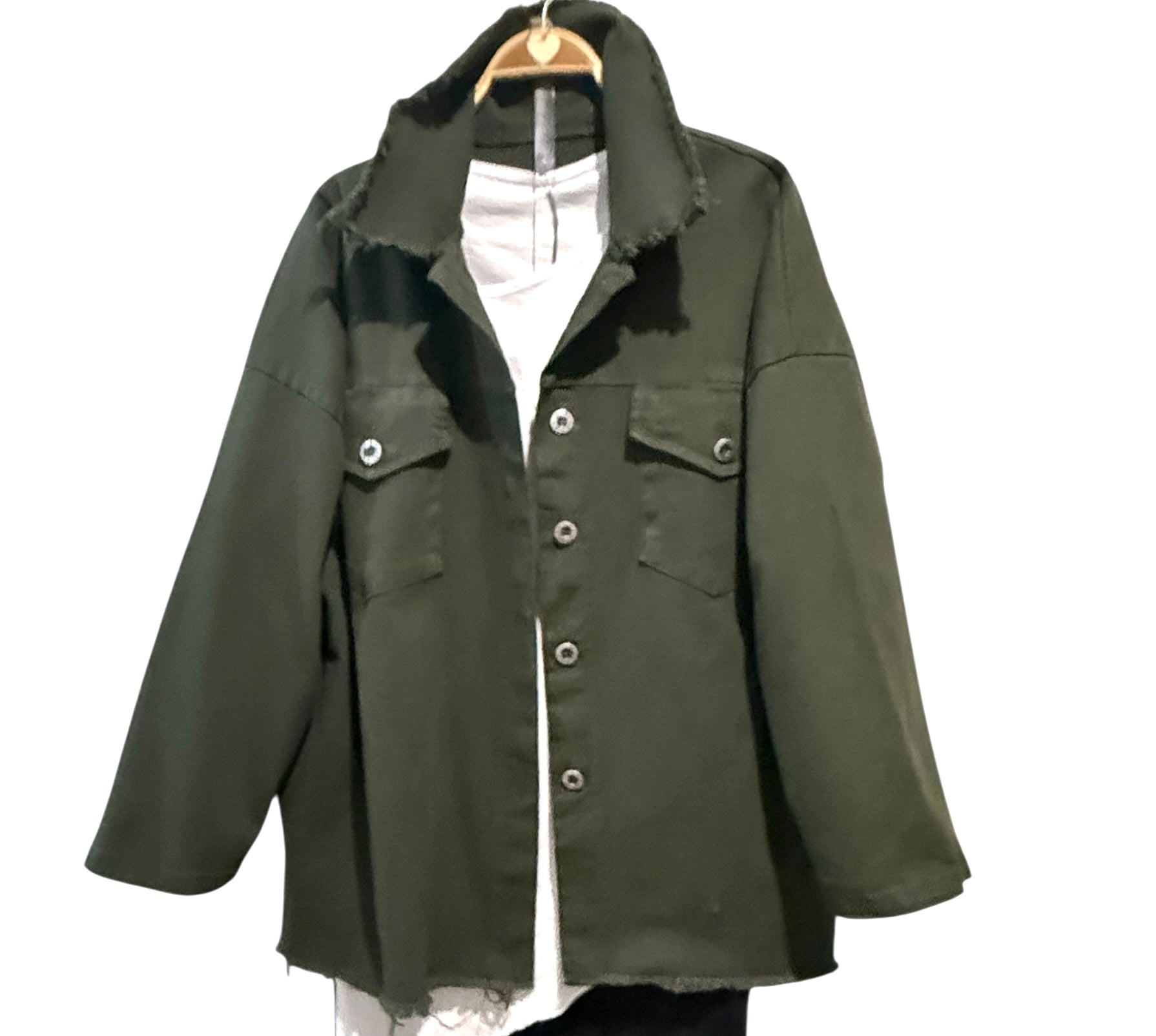 Cazadora/ Sobrecamisa "Eneka" caqui