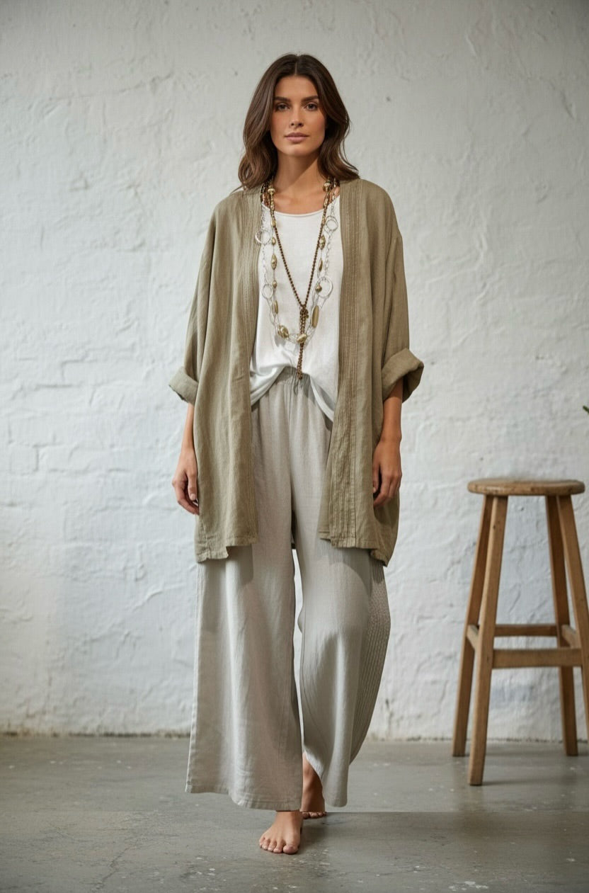 Kimono "Manarola" topo