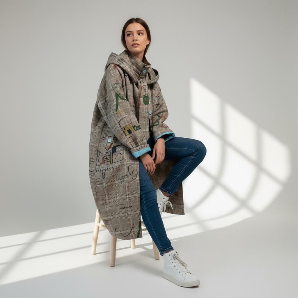 Trench "Chic Garabatos"