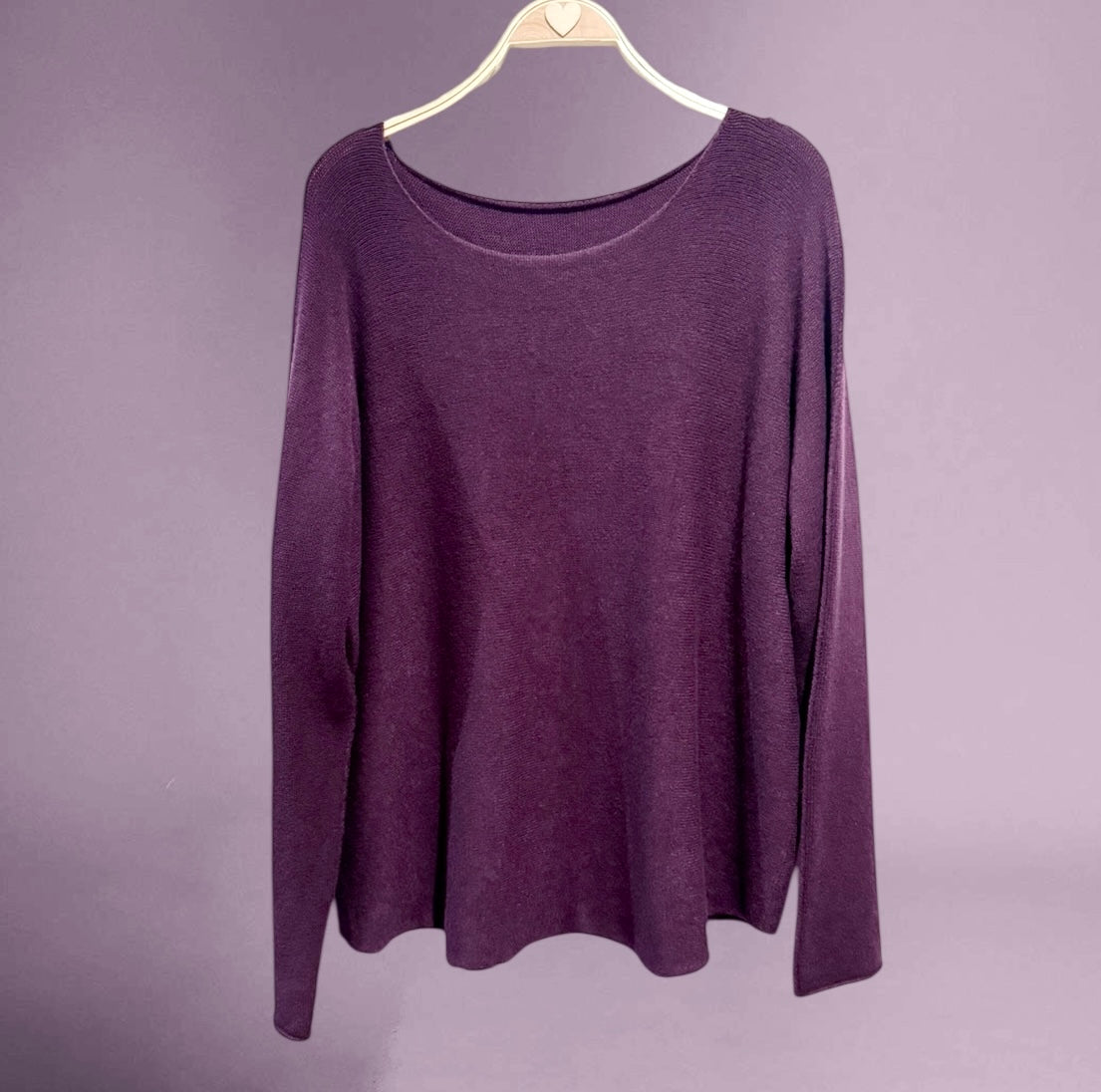 Jersey "Gemma" berenjena