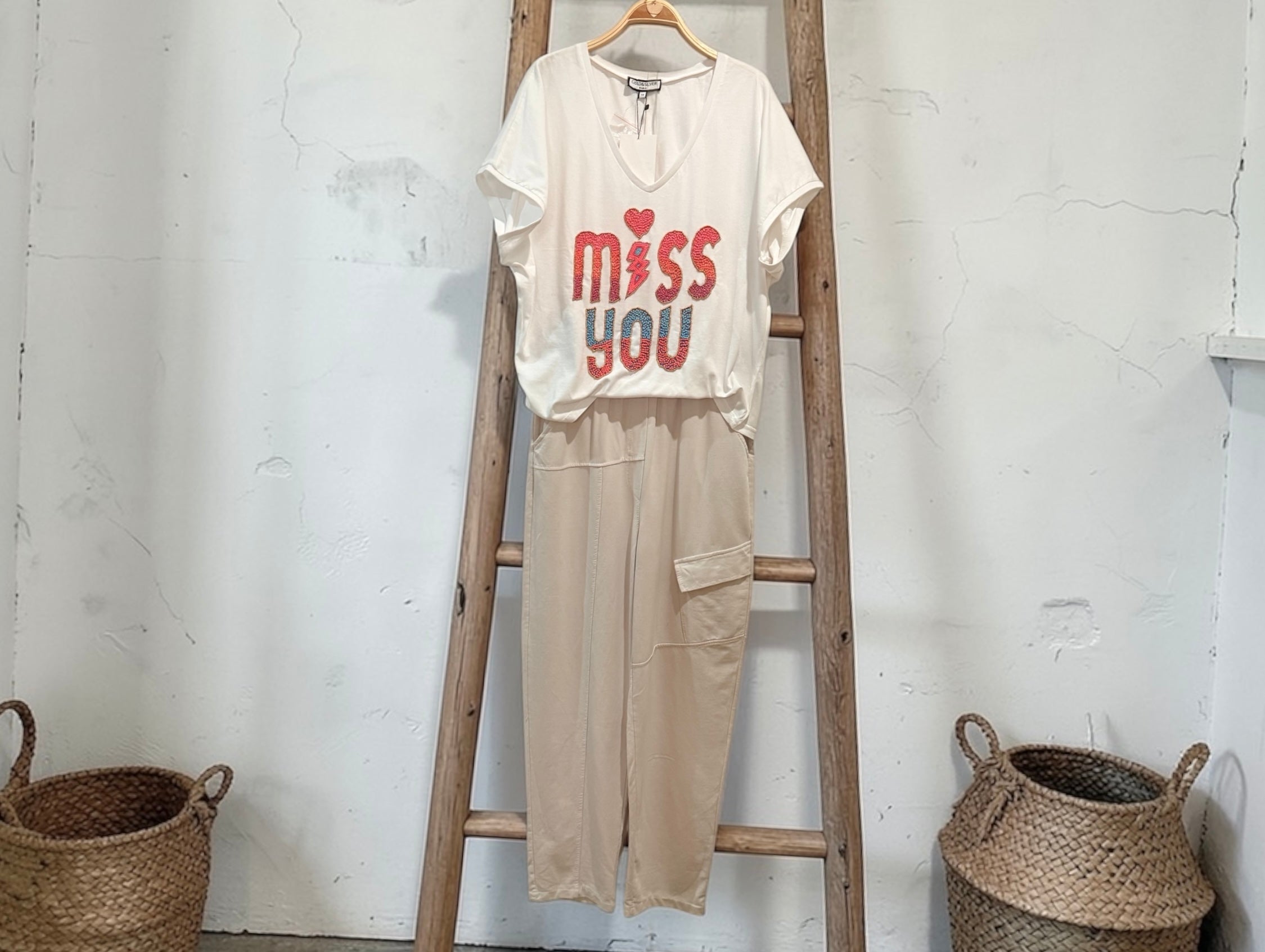 Camiseta "Miss You"