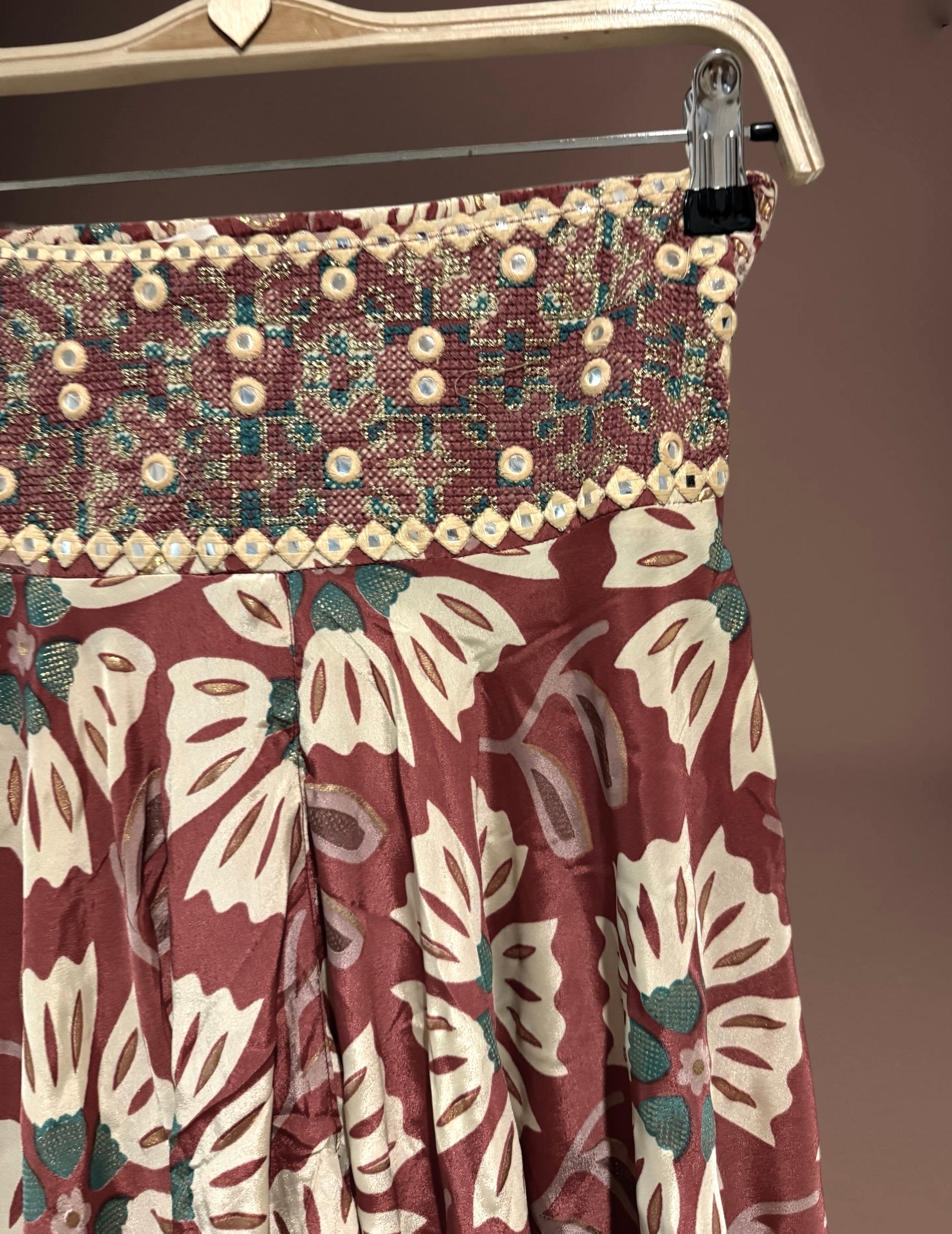 Falda pantalón "India Crep"