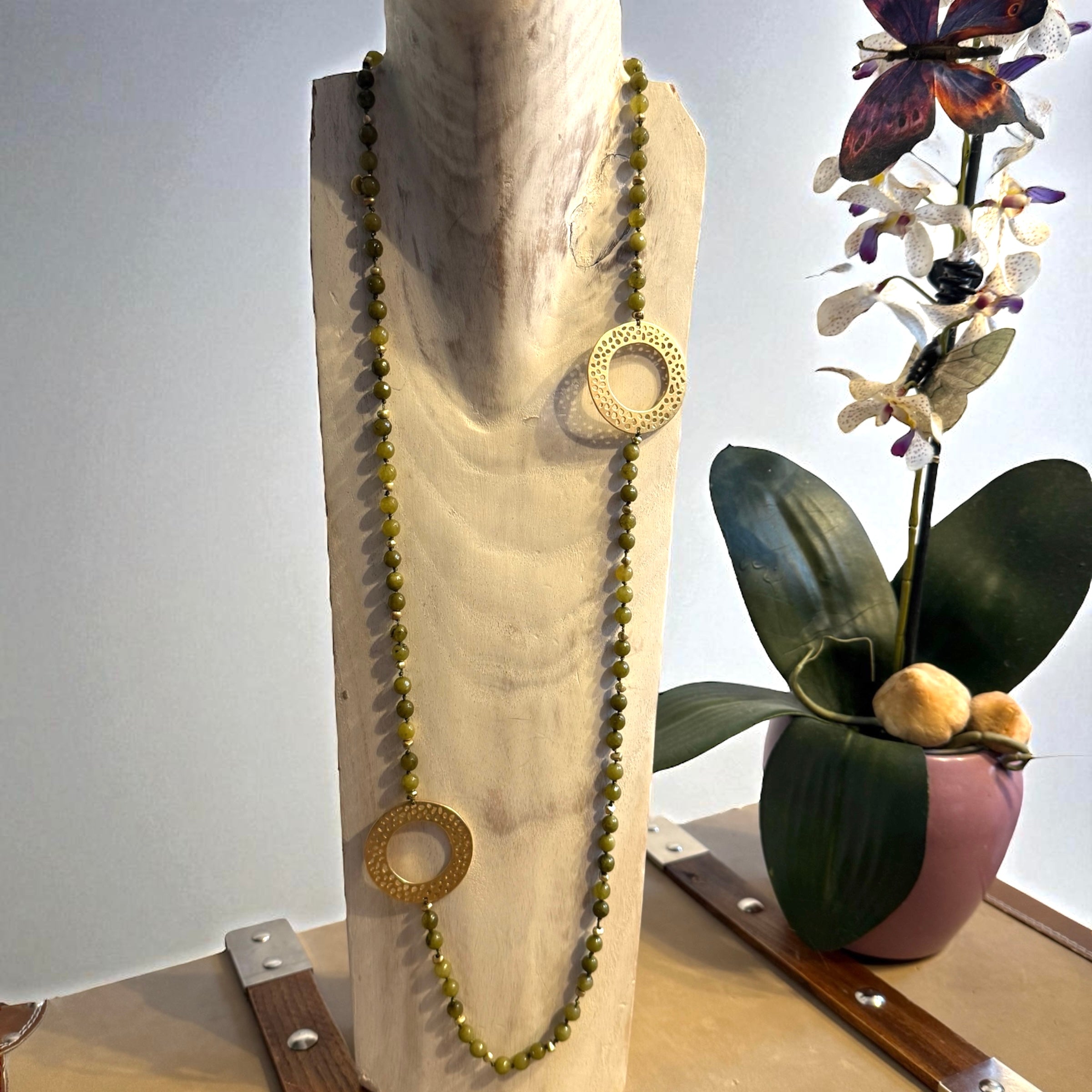 Collar "Nature" verde