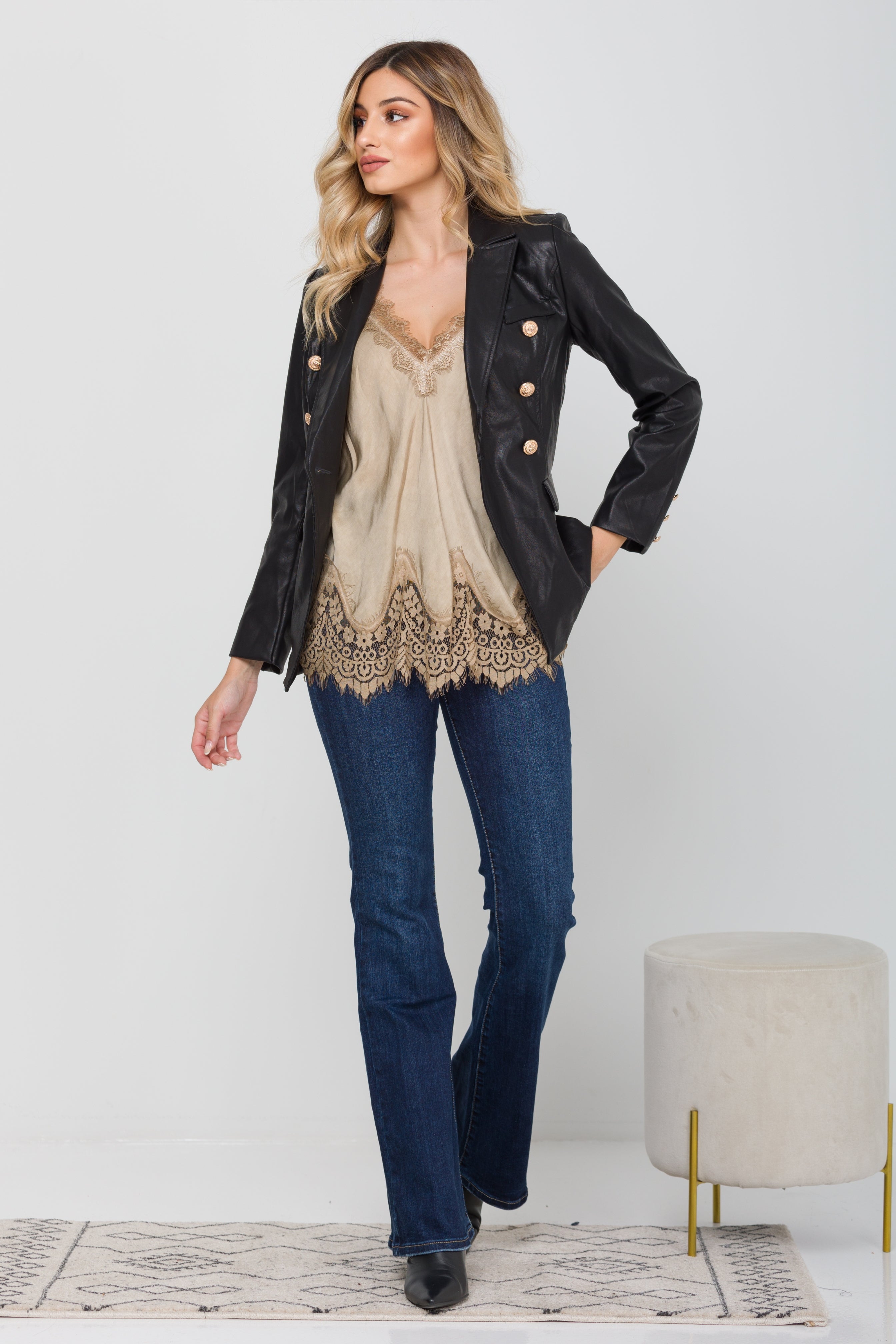 Lencero "Romance" oro