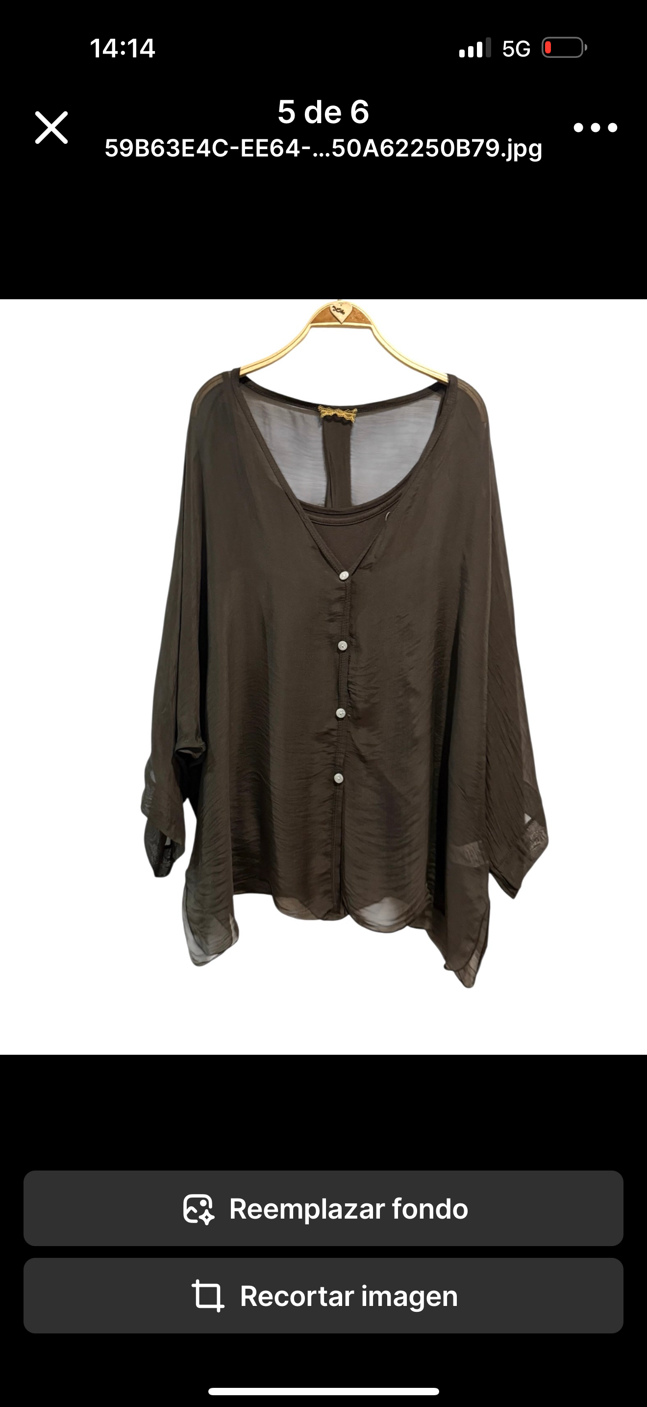 Blusa "Siena" chocolate