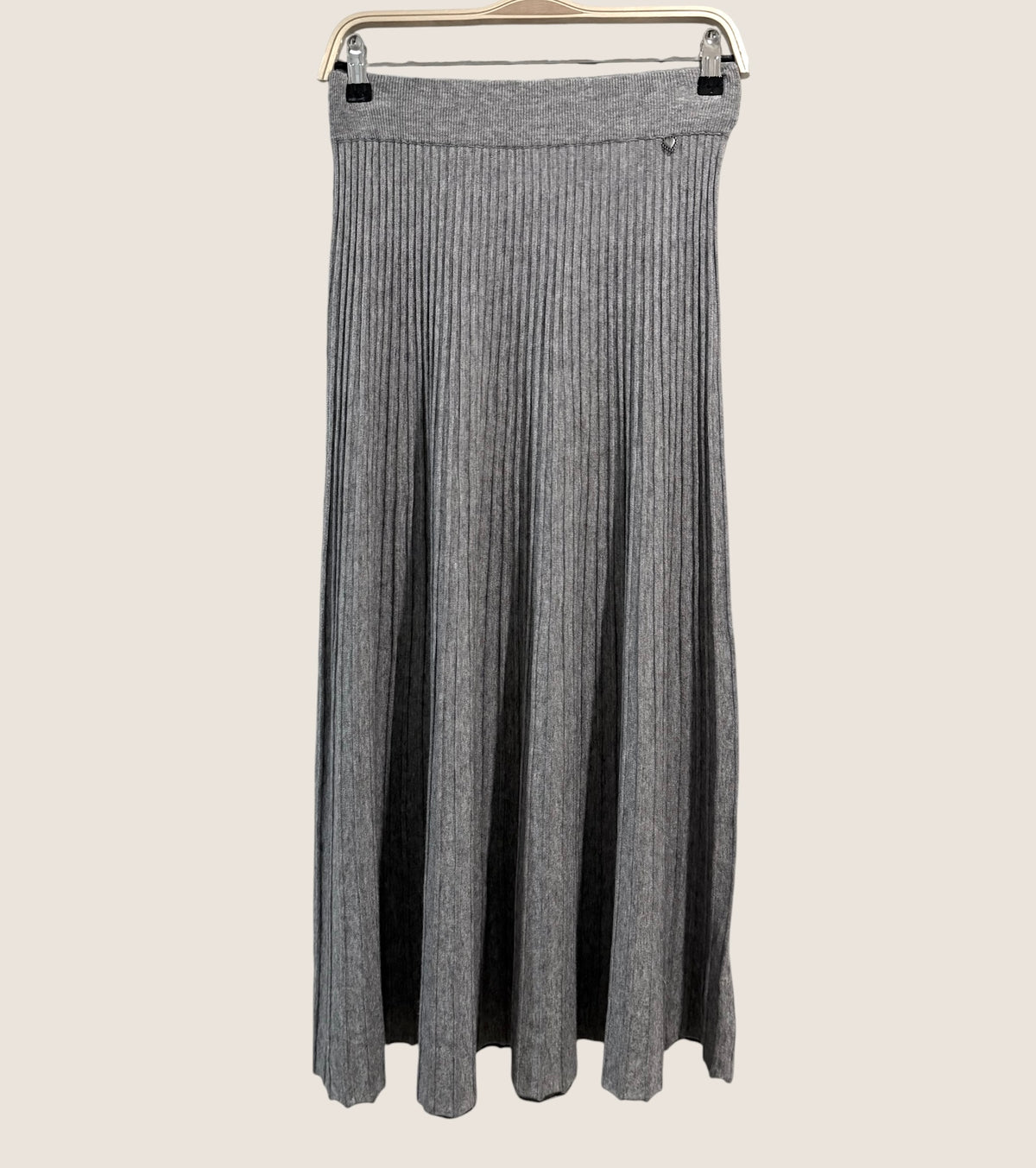 Falda "Palmira" gris